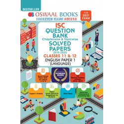 Oswaal ISC Question Bank Class 11 & Class 12 English